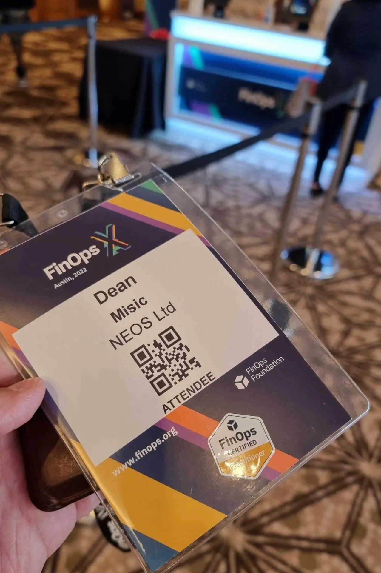 Dean Misic FinOps X accreditation