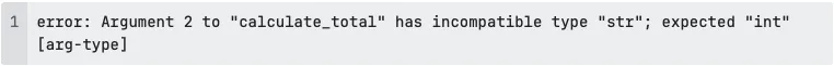 Running mypy on Python code